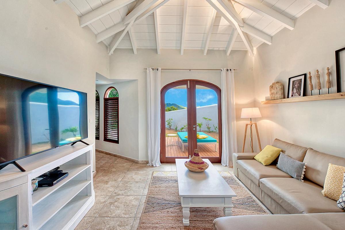 Luxury Villa Rental St Martin - Entertainment room